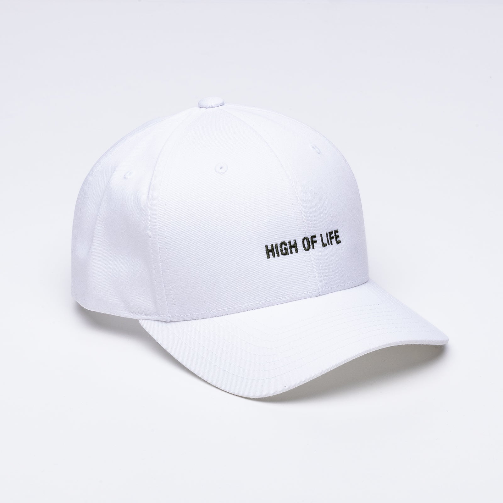 Norm cap high of life white