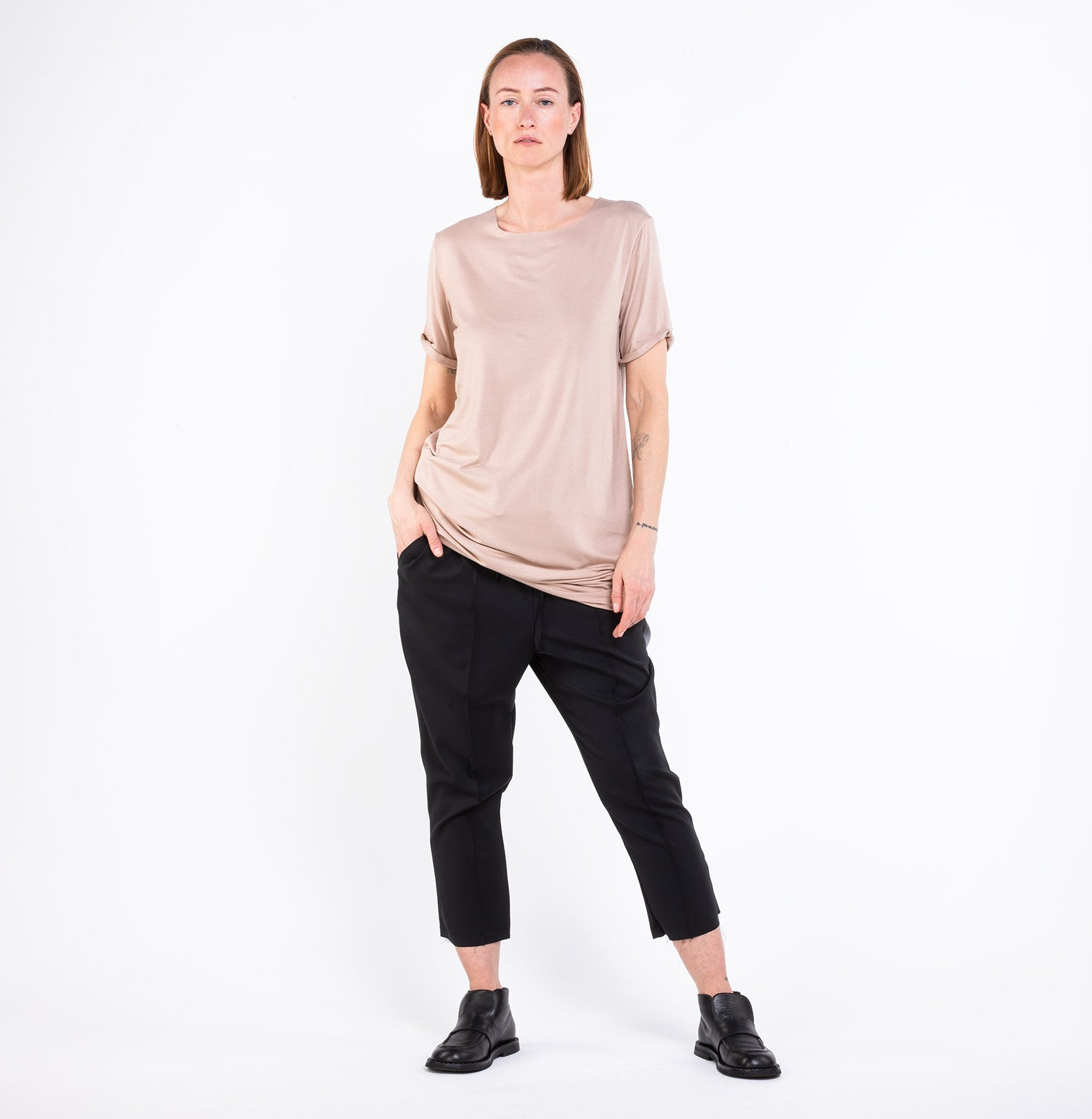 Fine Light Dress Nude