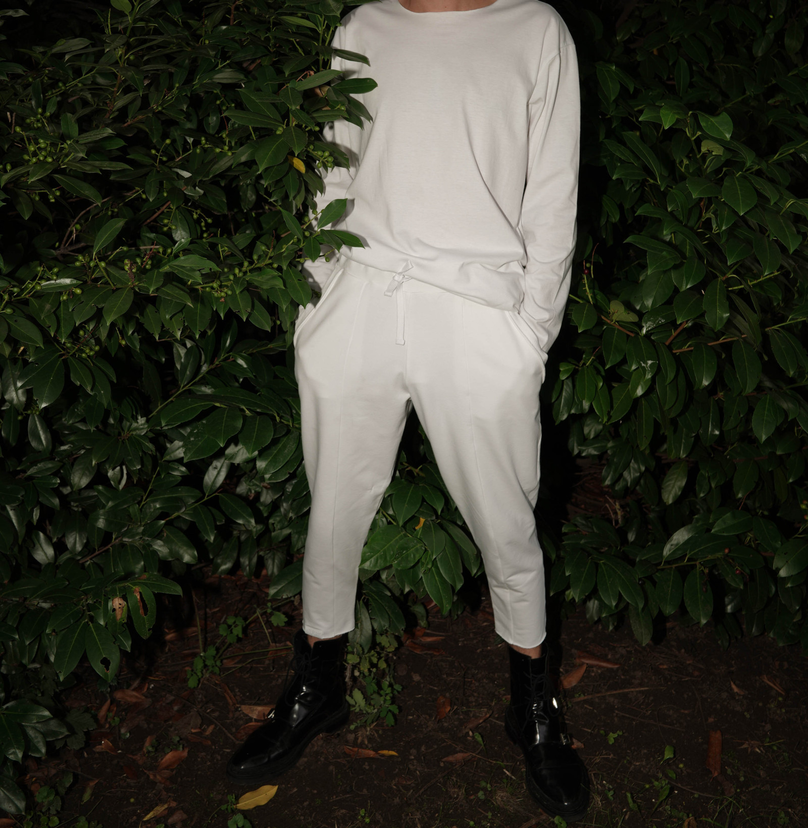 Lazy Sweatpants 03 White