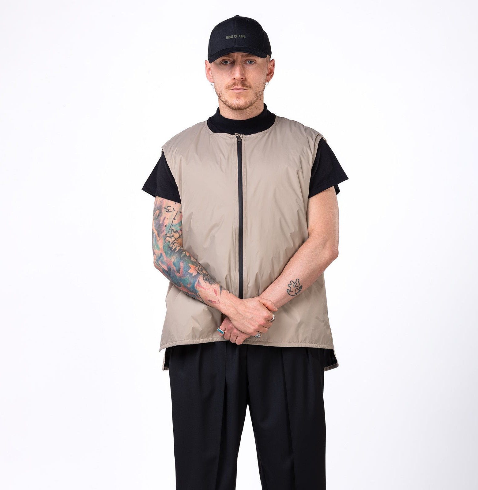 Classy gilet safari