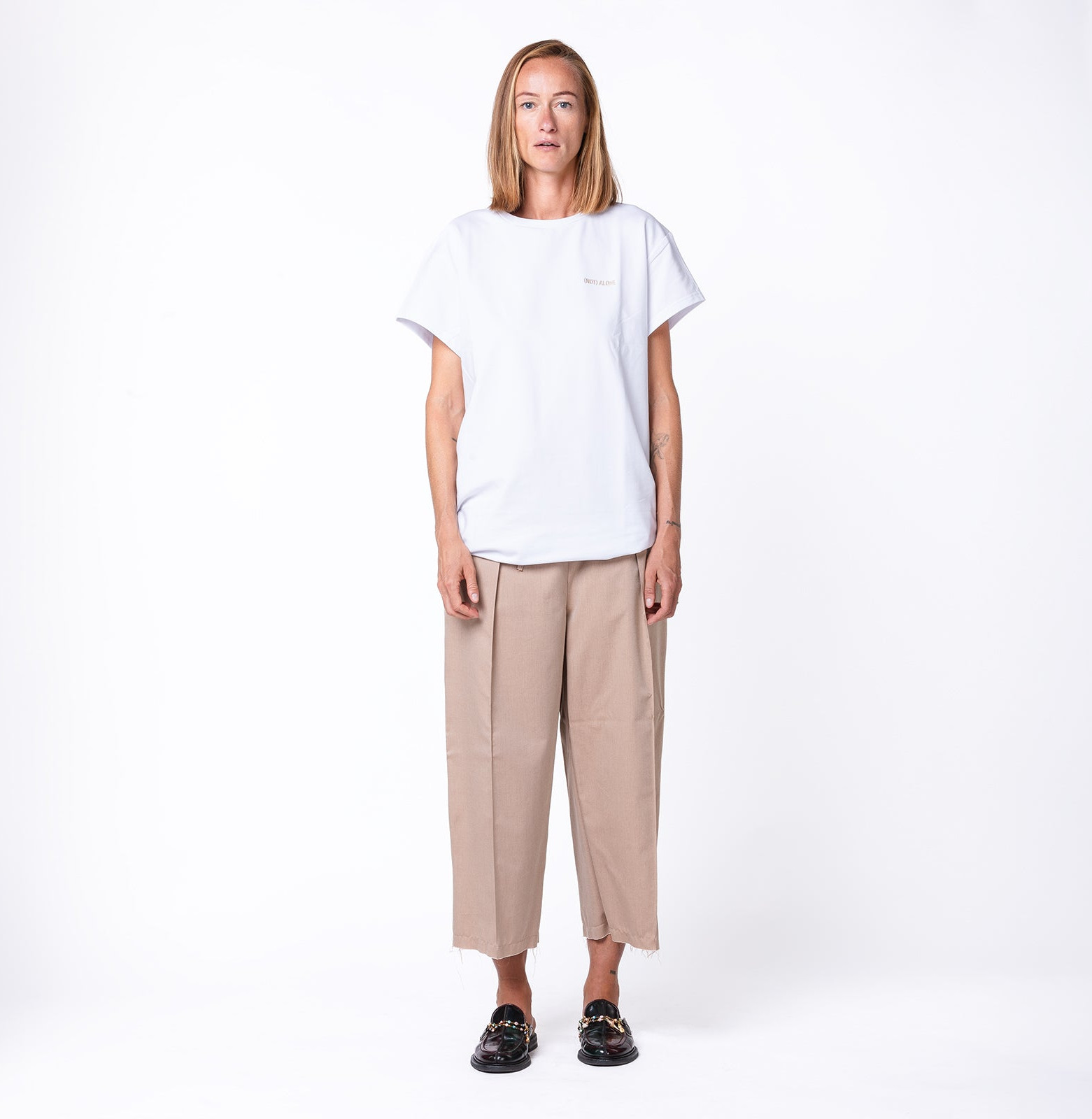 Good warm tee not alone white