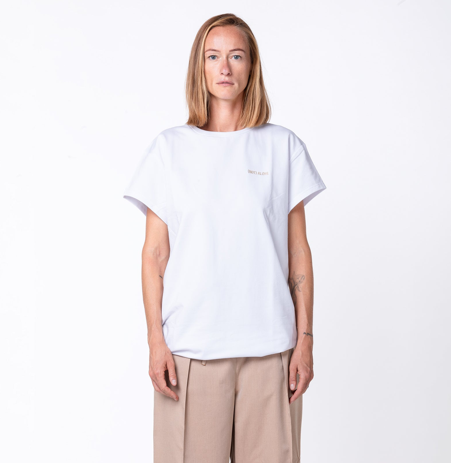 Good warm tee not alone white