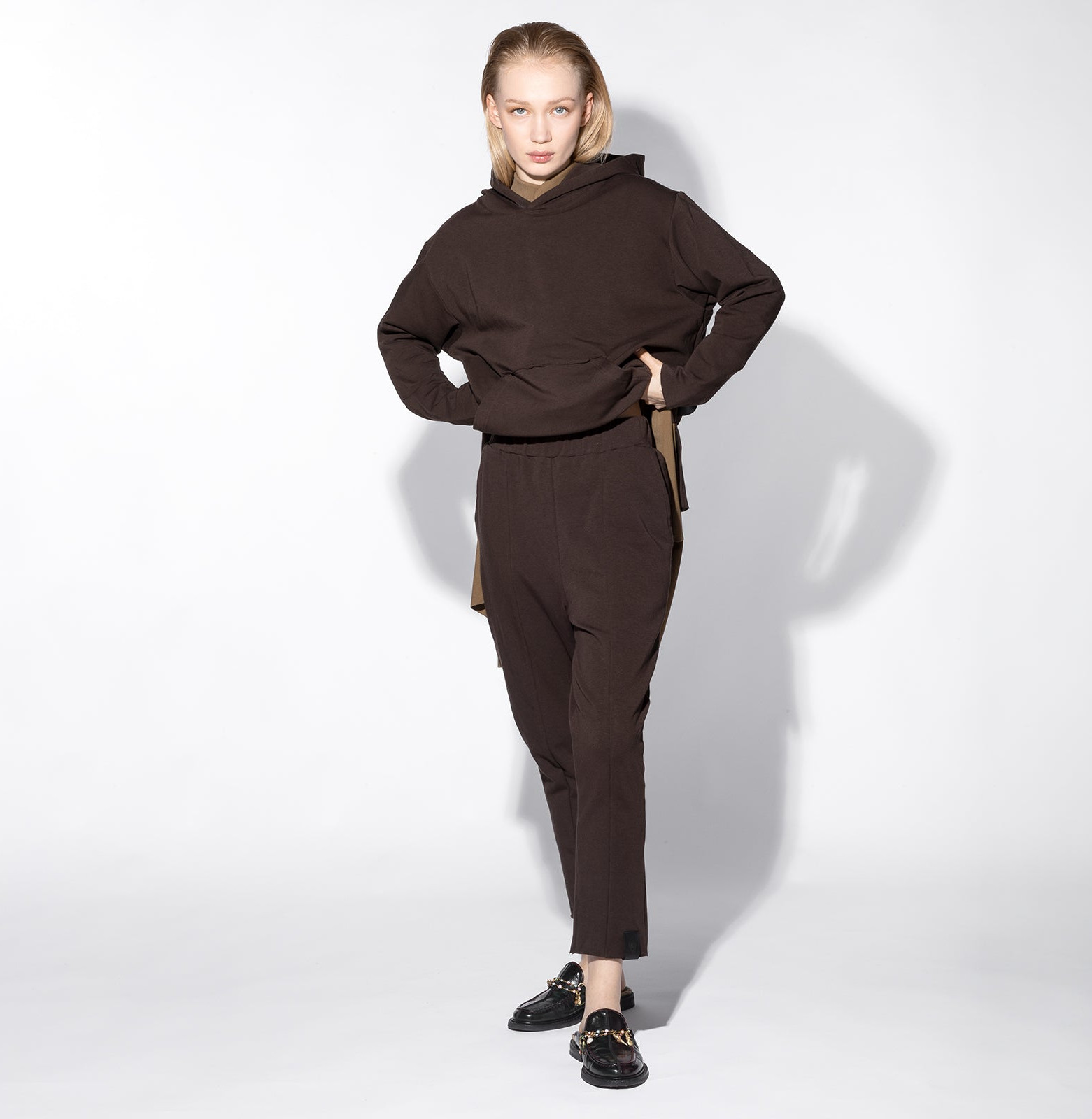 Lazy joggers cocoa
