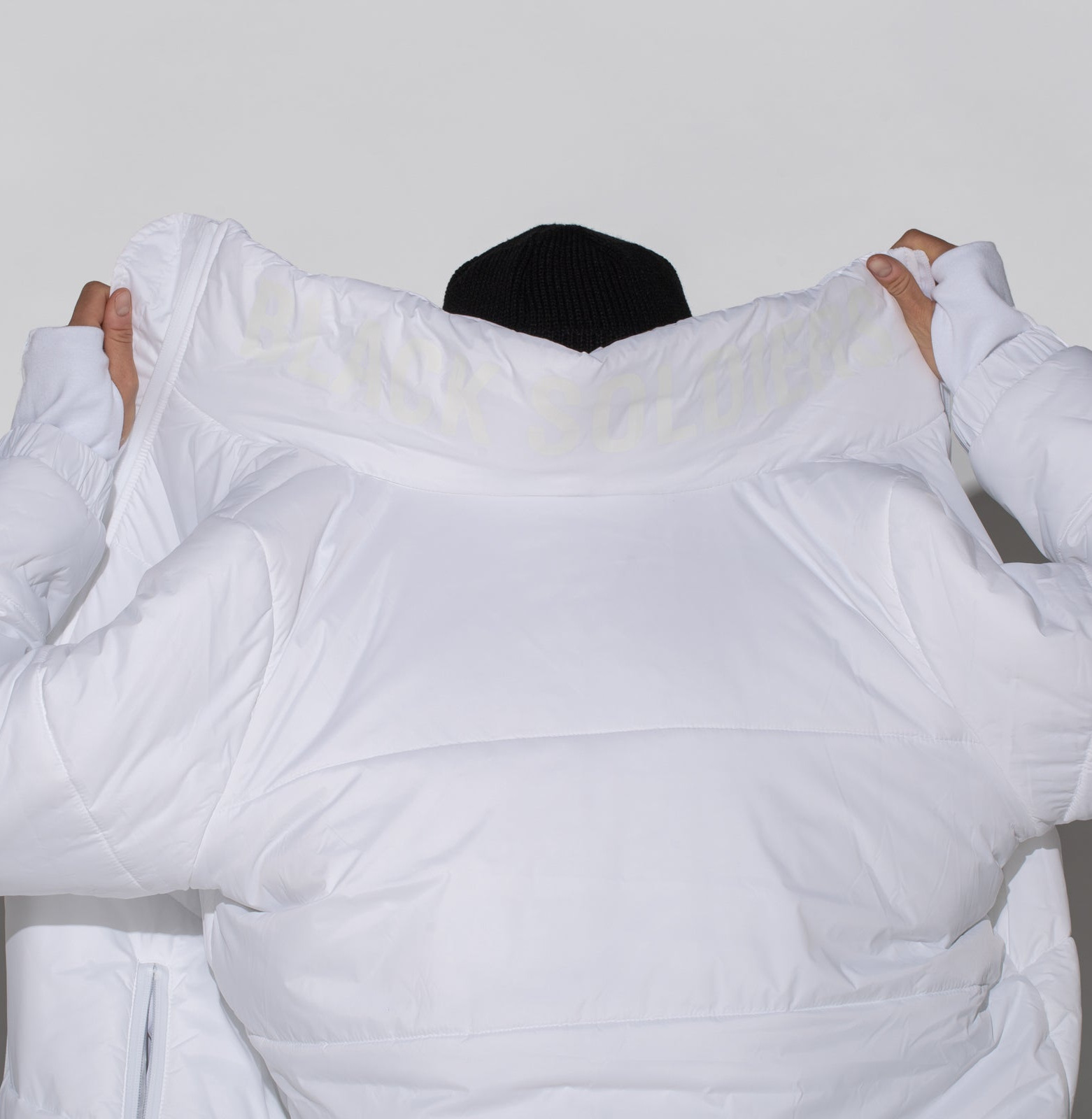 Classy Sleeping Bag Coat White