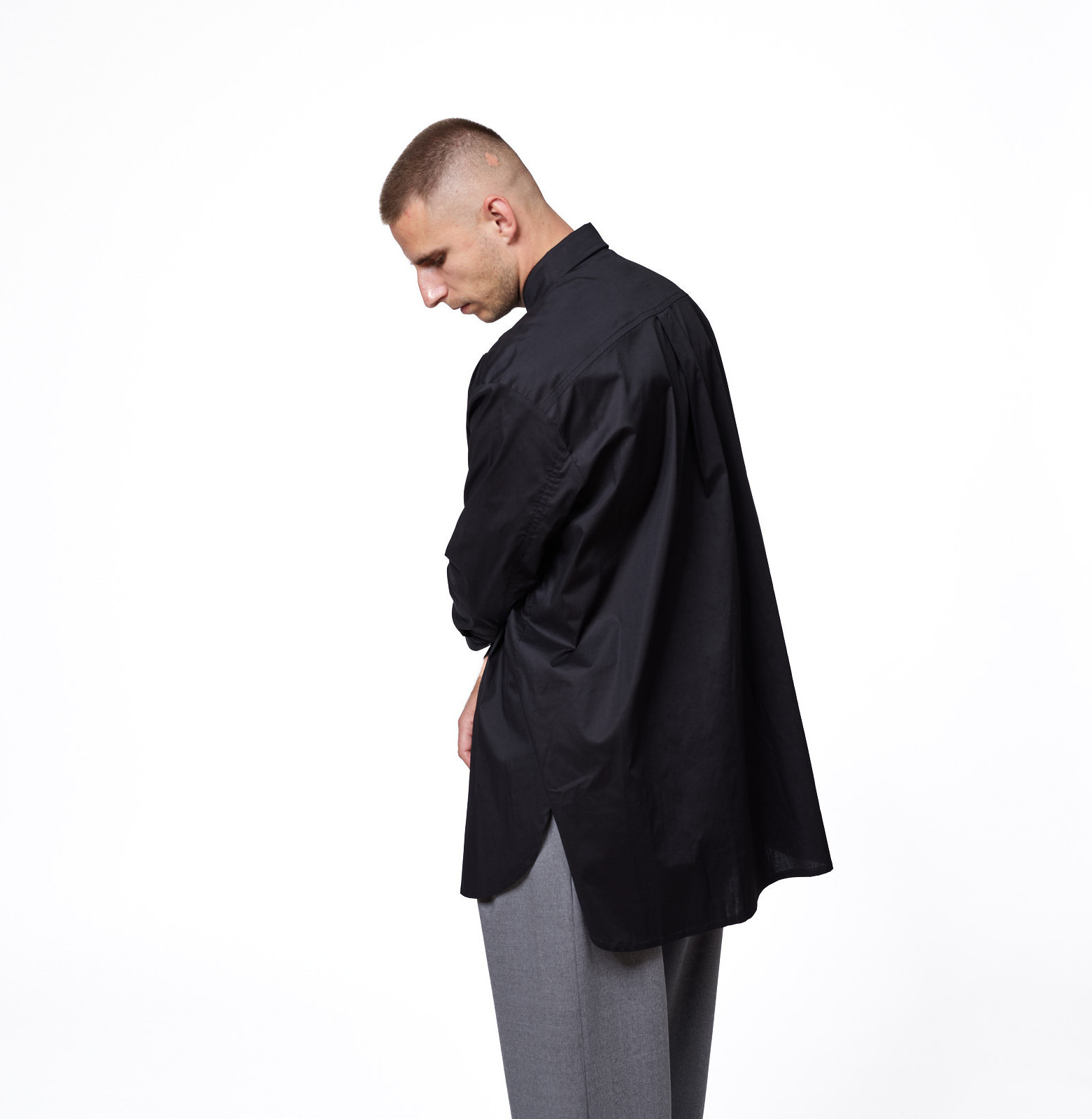 Oversize no brand shirt b