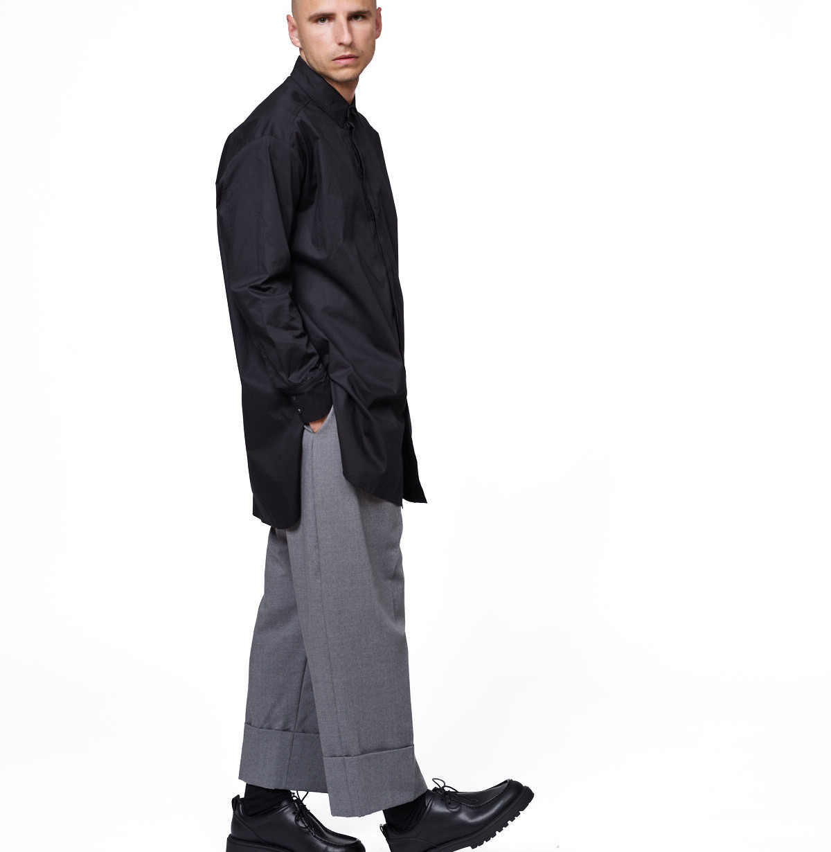 Oversize no brand shirt b
