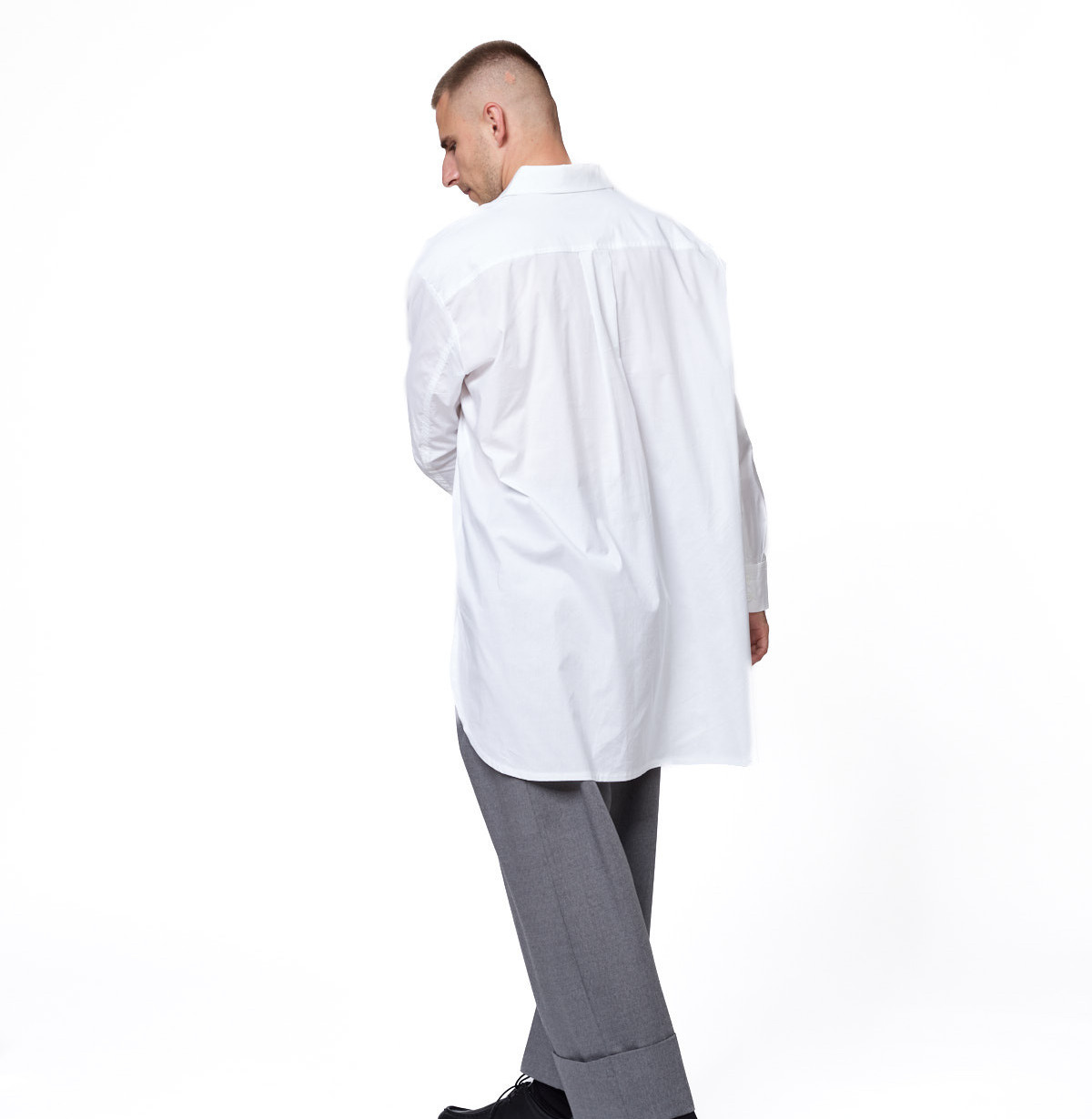 Oversize no brand shirt w