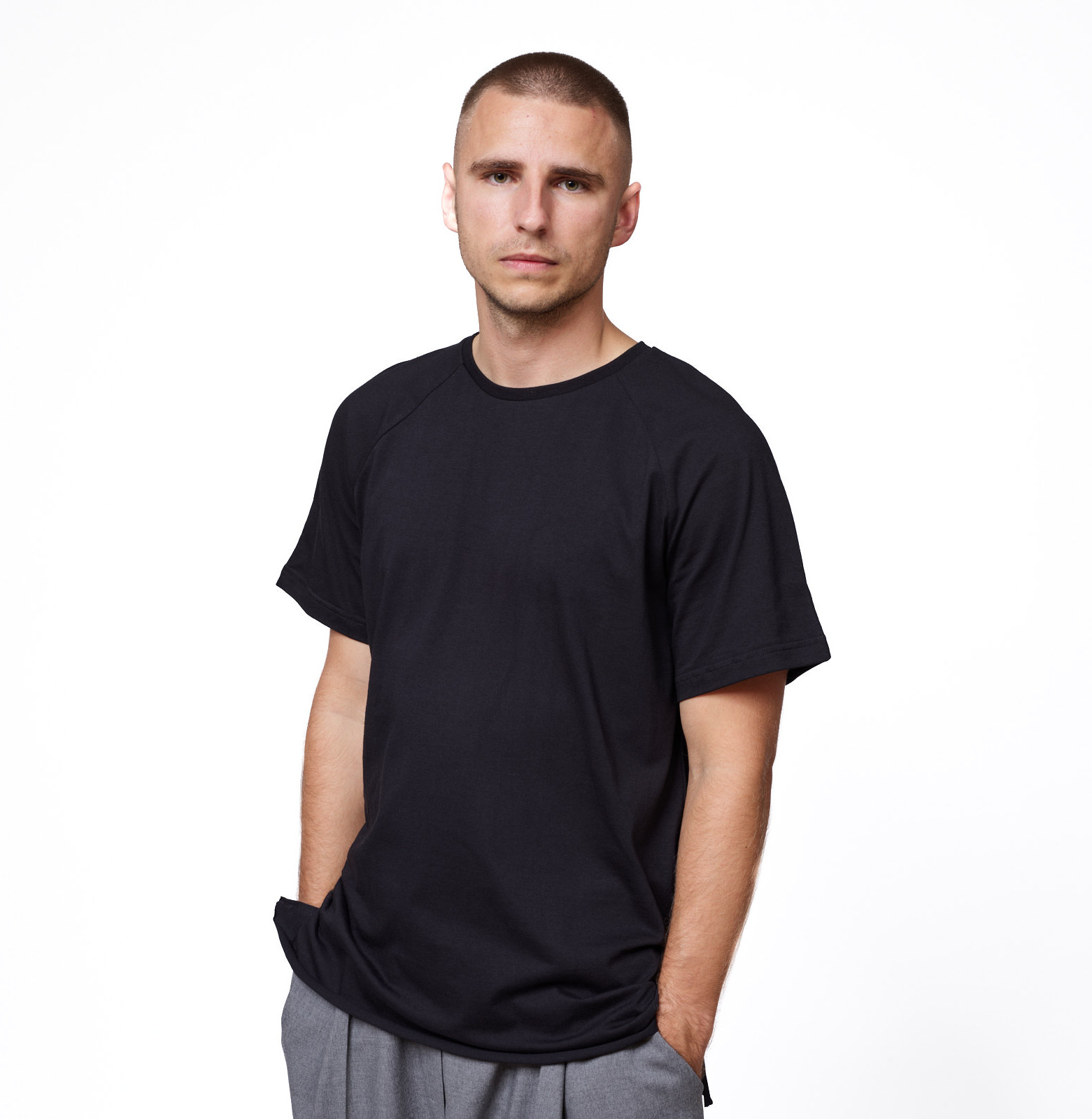 Lazy raglan tee b