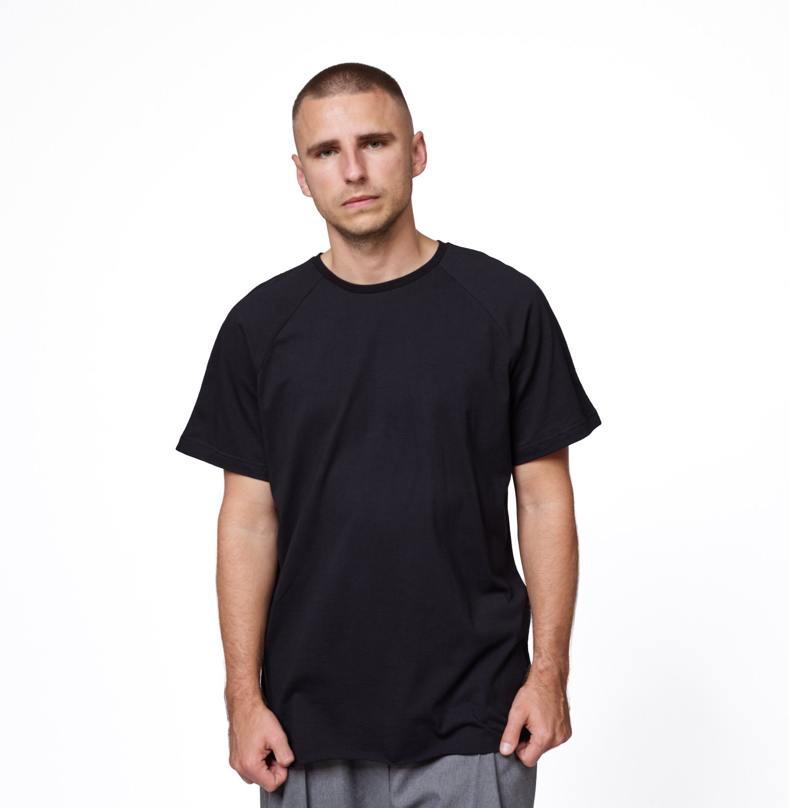 Lazy raglan tee b