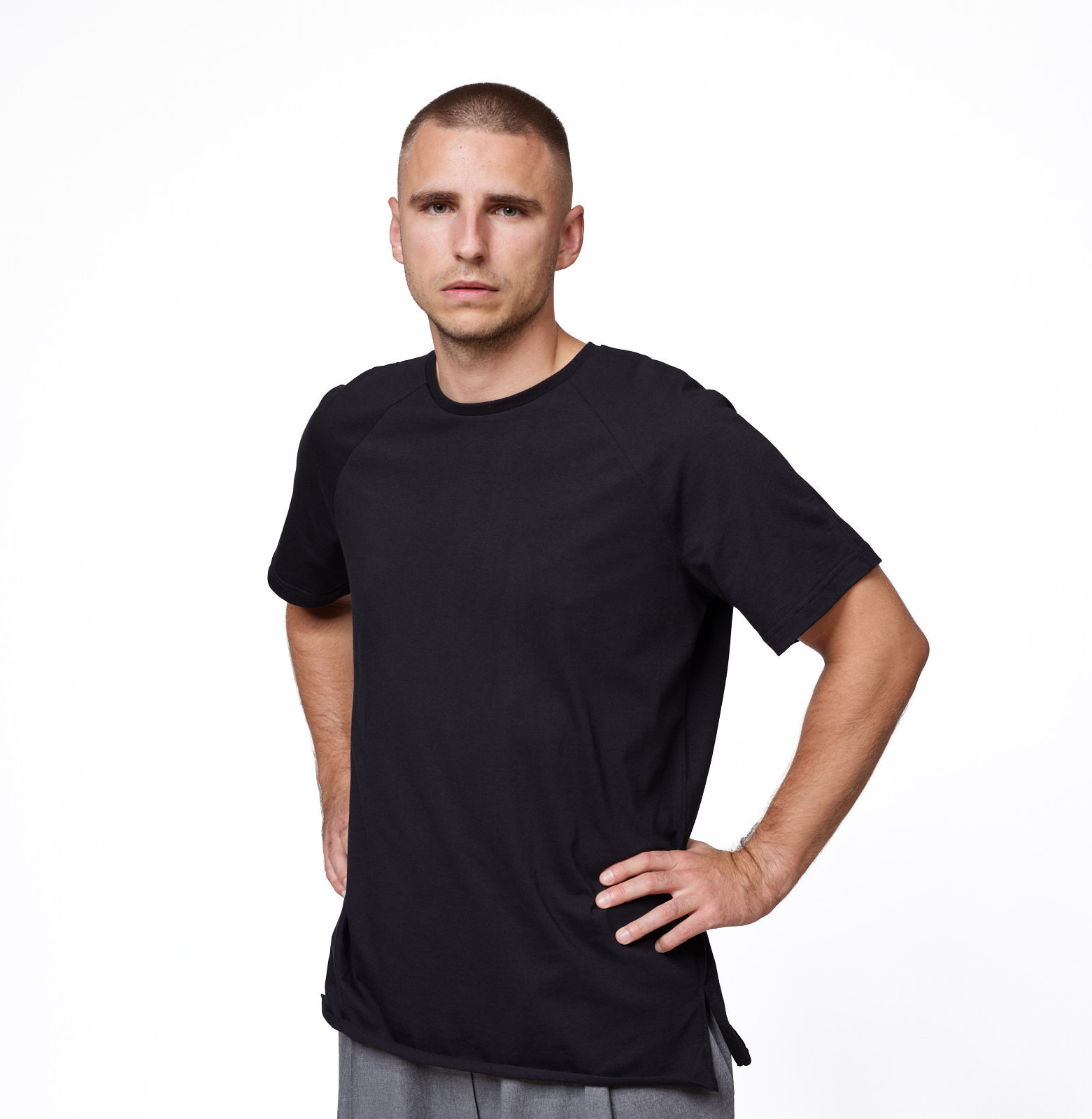 Lazy raglan tee b
