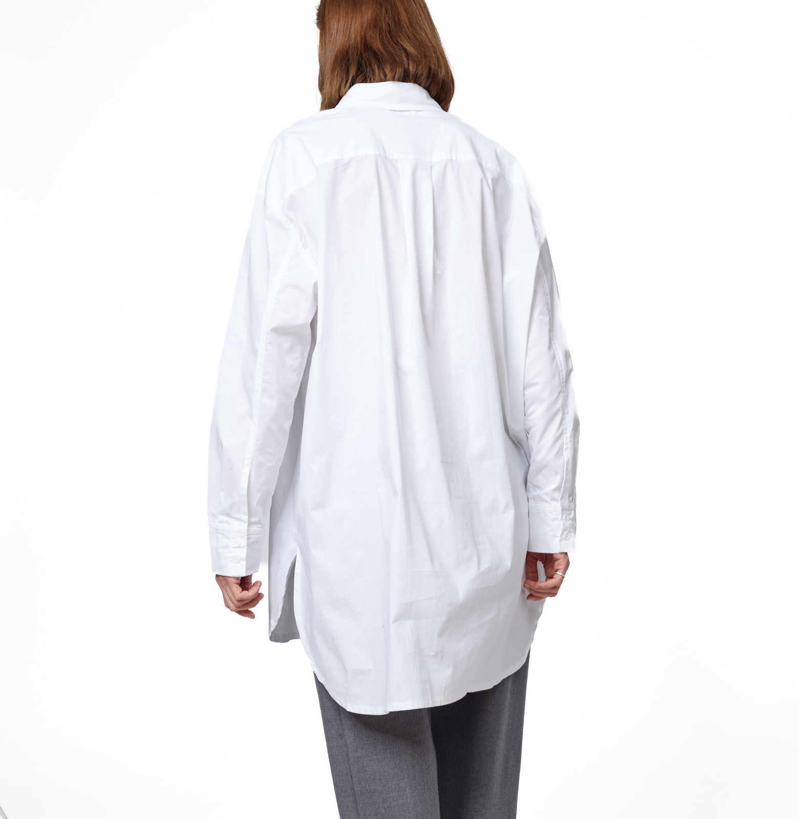 Oversize no brand shirt w