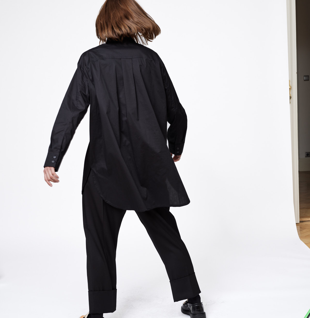 Oversize no brand shirt b