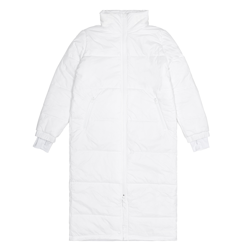 Classy Sleeping Bag Coat White