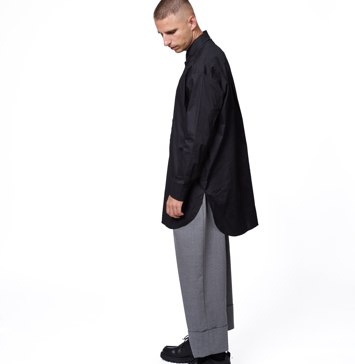 Oversize no brand shirt b