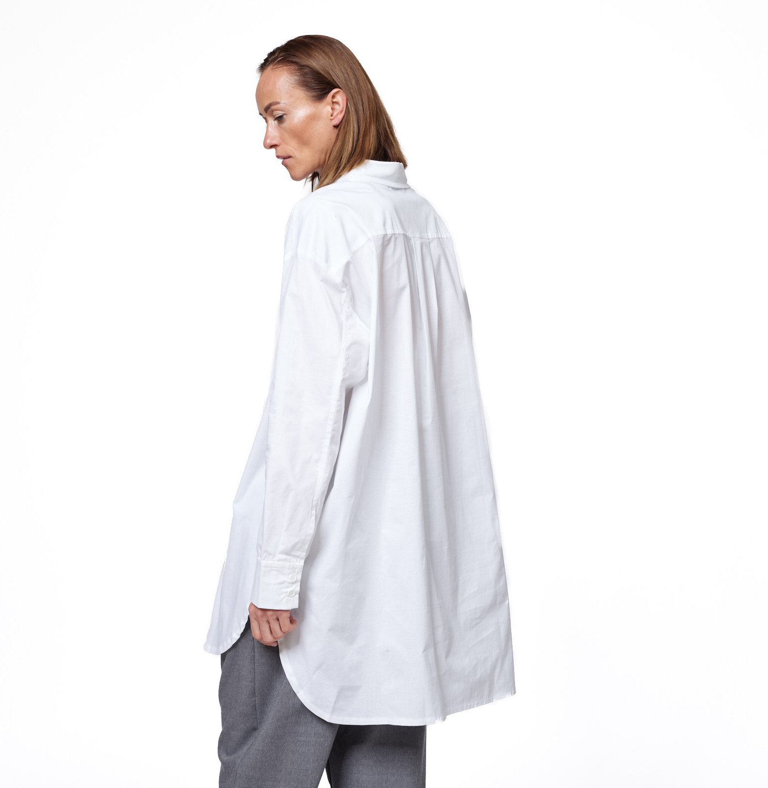 Oversize no brand shirt w