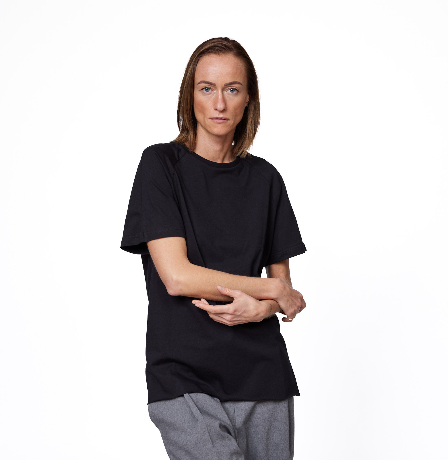 Lazy raglan tee b