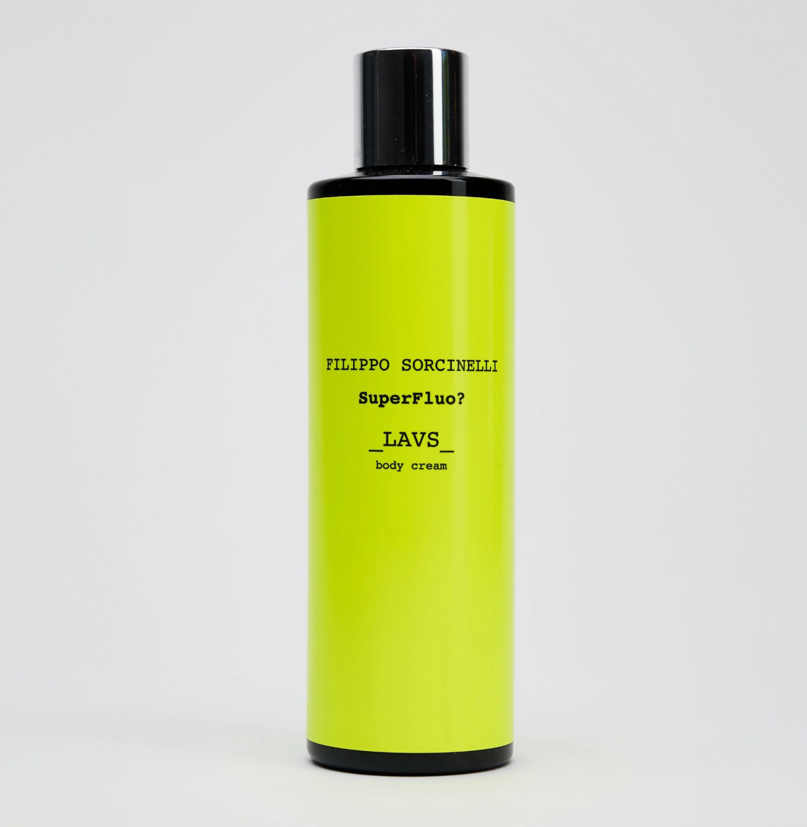LAVS body cream by Filippo Sorcinelli