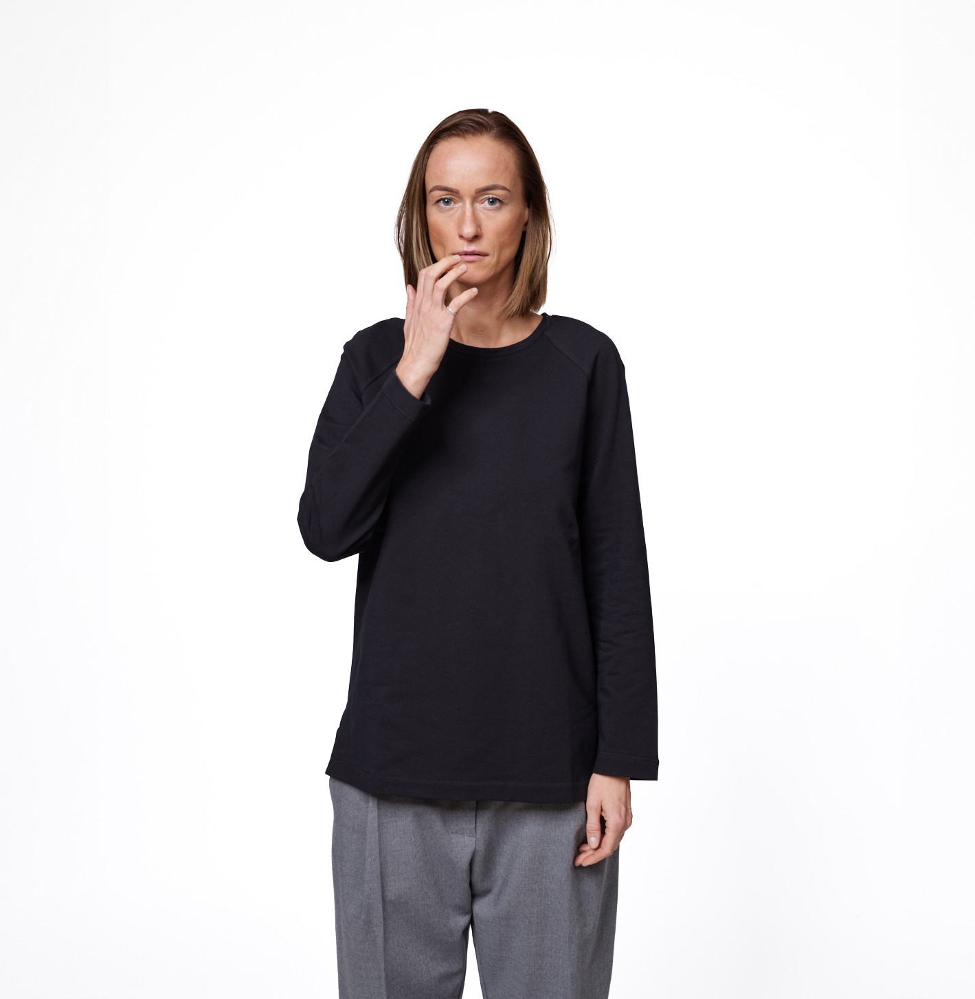 Lazy raglan sweatshirt 