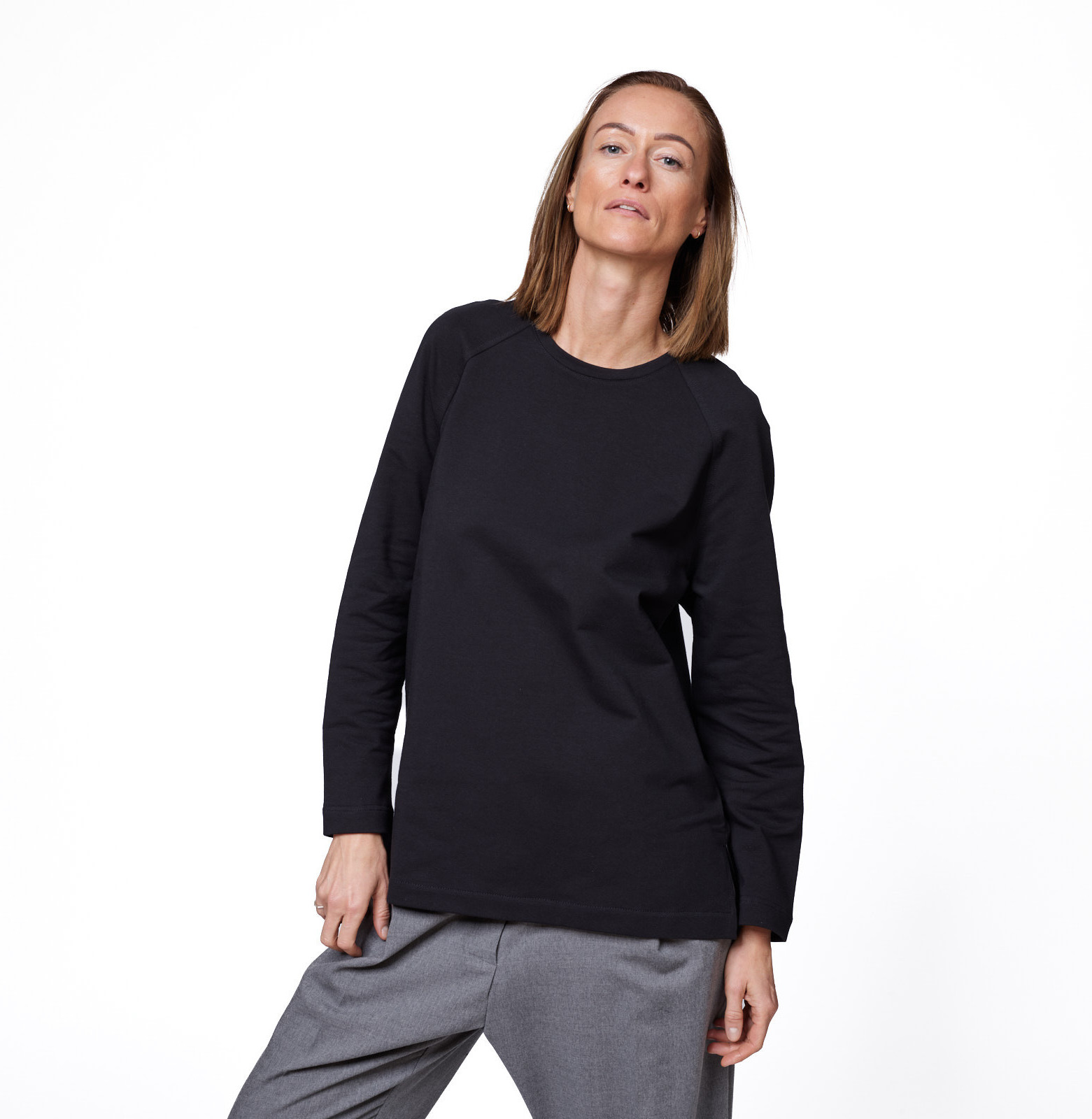 Lazy raglan sweatshirt 