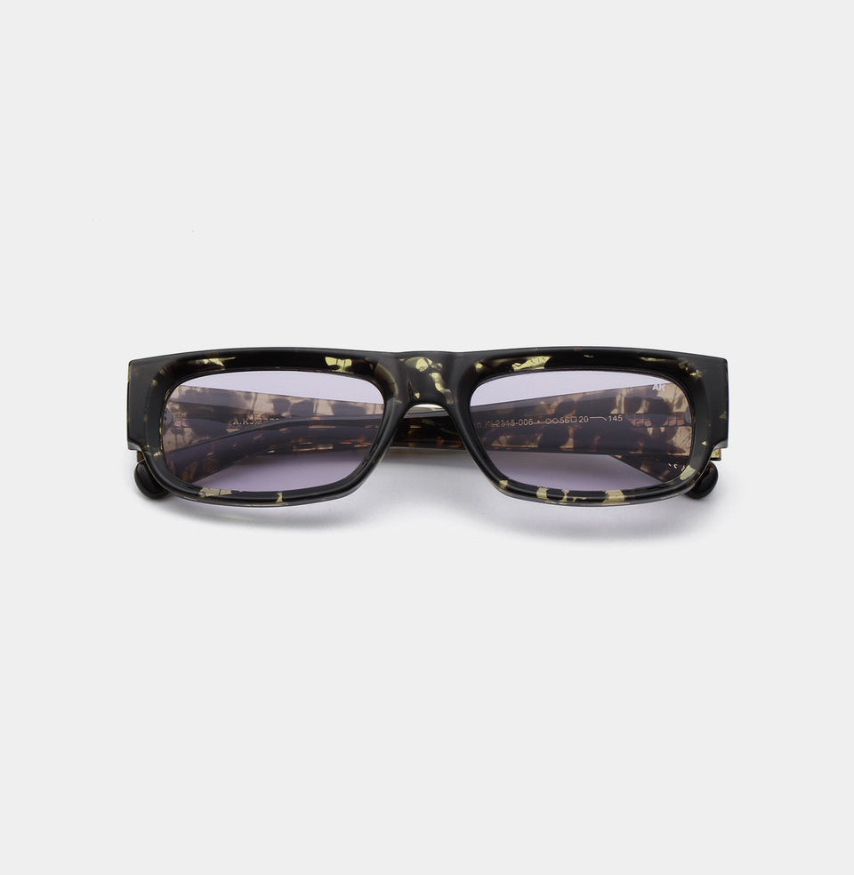 A.kjaerbede Jean Black Yellow Tortoise