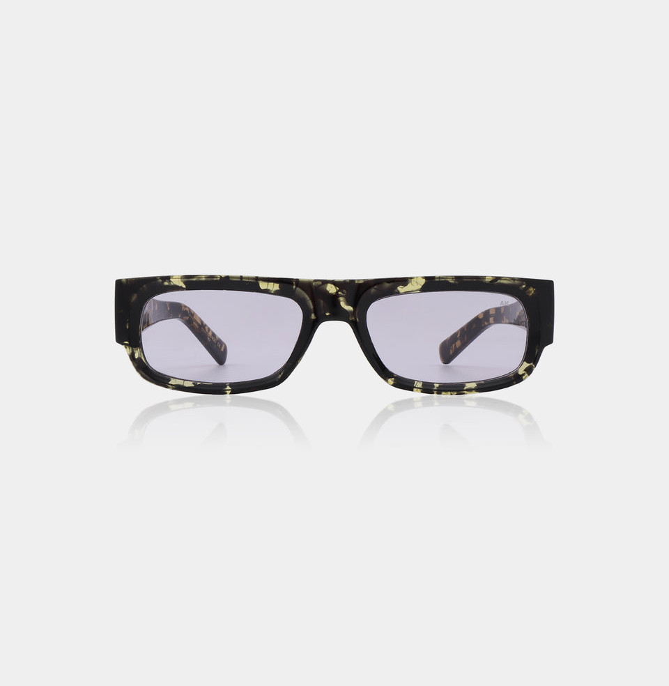 A.kjaerbede Jean Black Yellow Tortoise