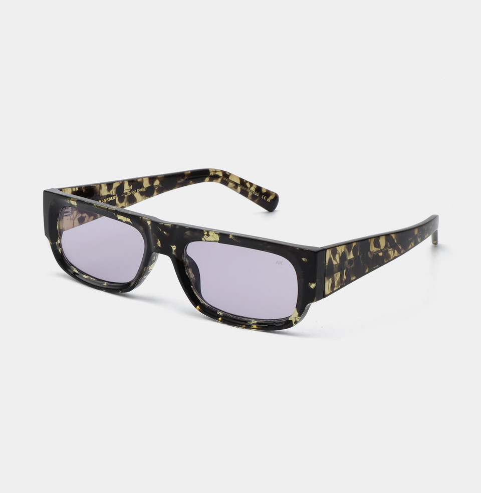 A.kjaerbede Jean Black Yellow Tortoise