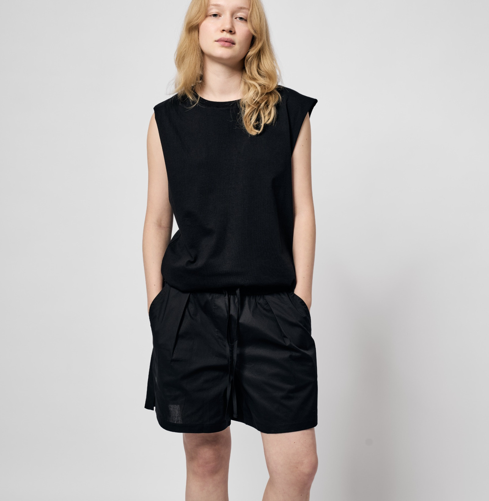 Poplin Shorts b
