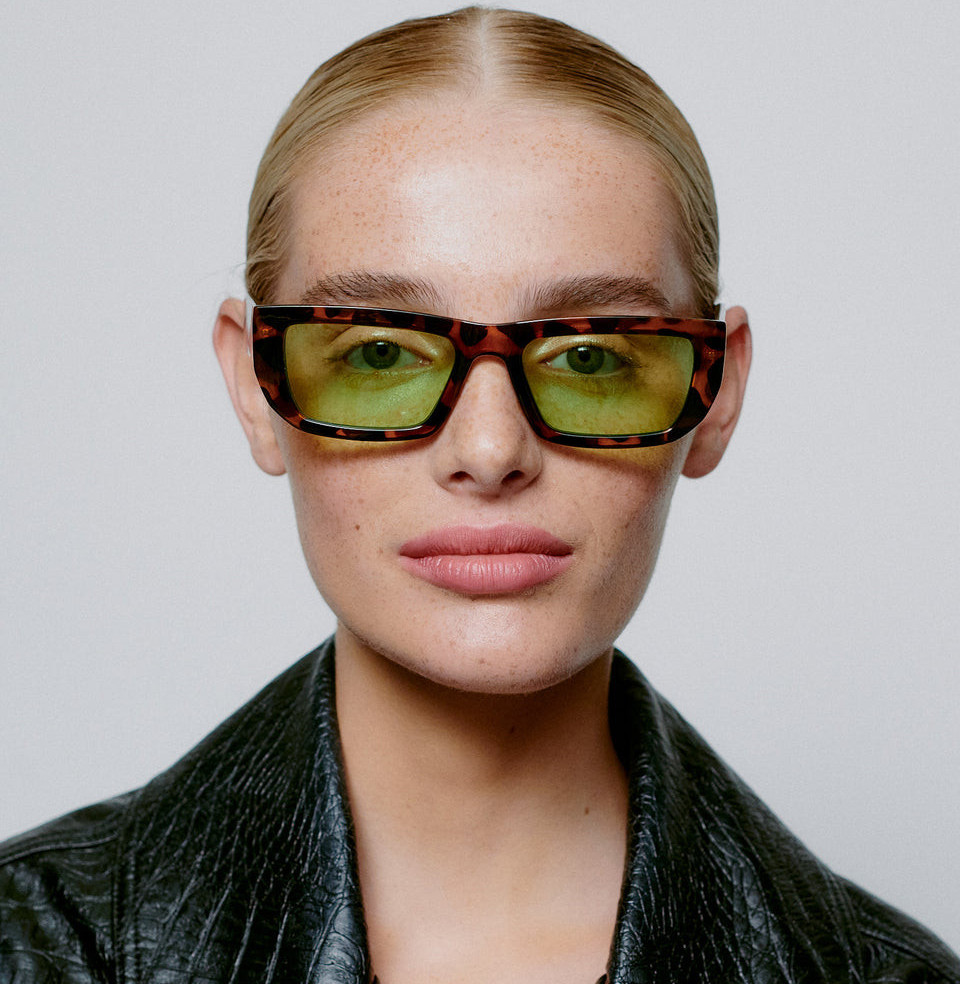 A.kjaerbede Fame Havana(Green lens)
