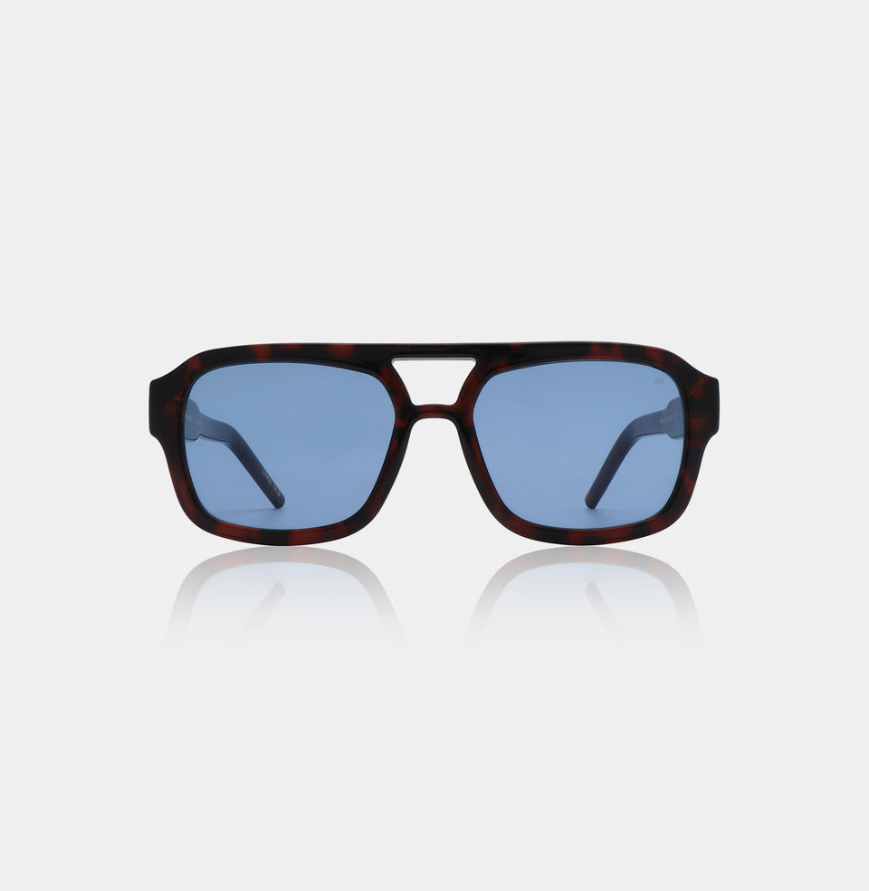 A.kjaerbede Kaya Demi Tortoise Blue lens