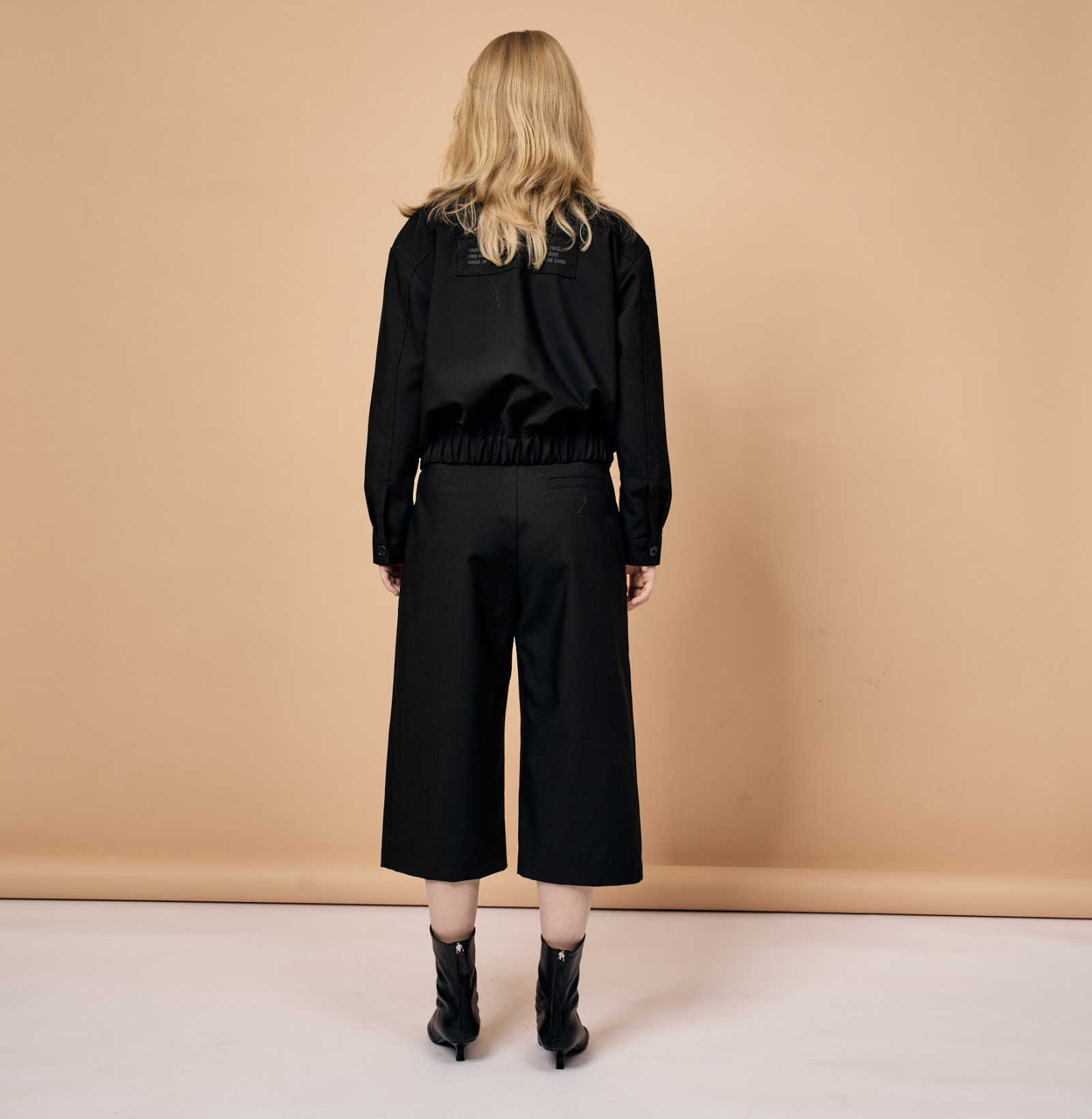 wool pocket jacket