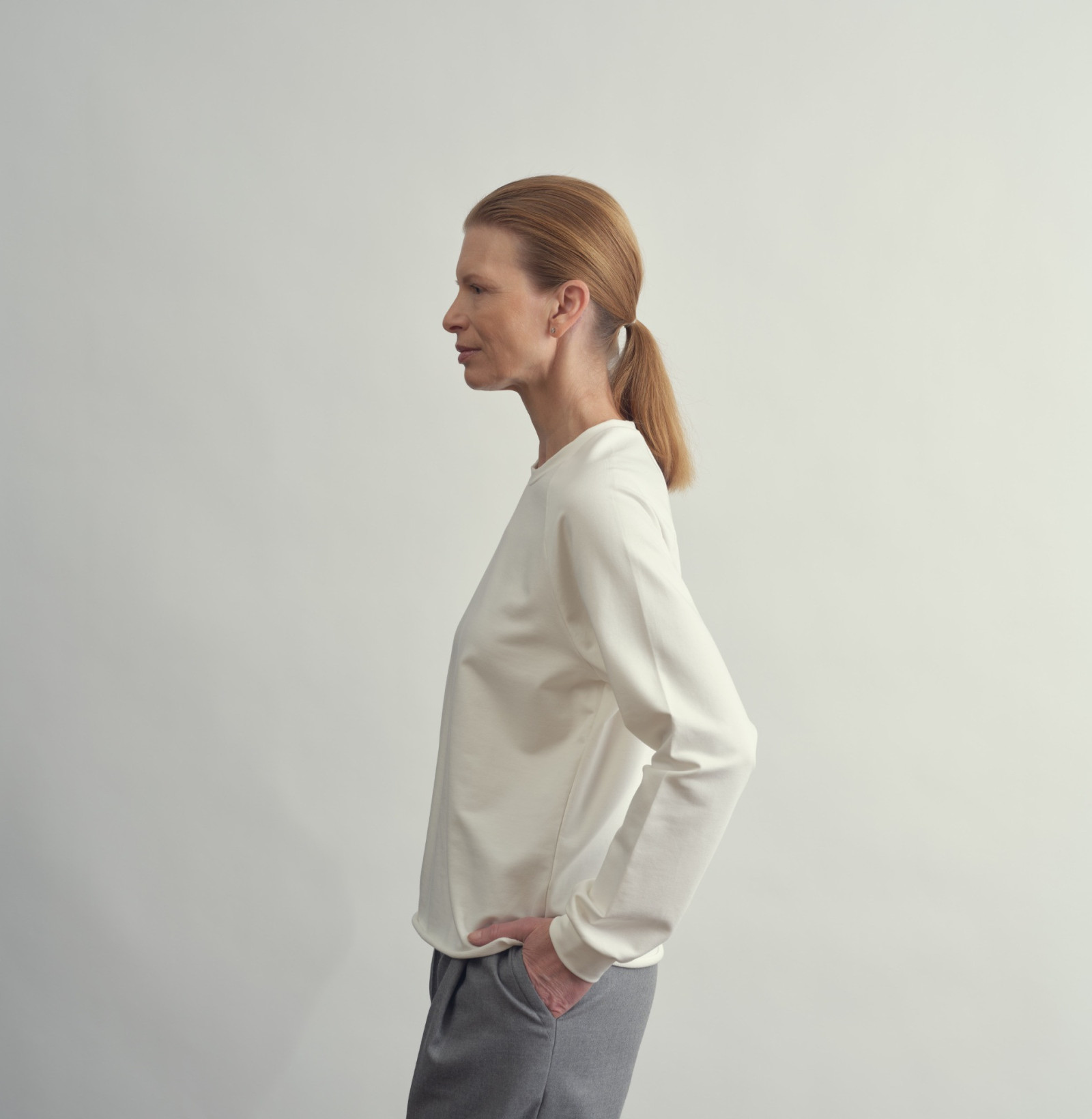 WGXJP SWEATSHIRT OFF WHITE