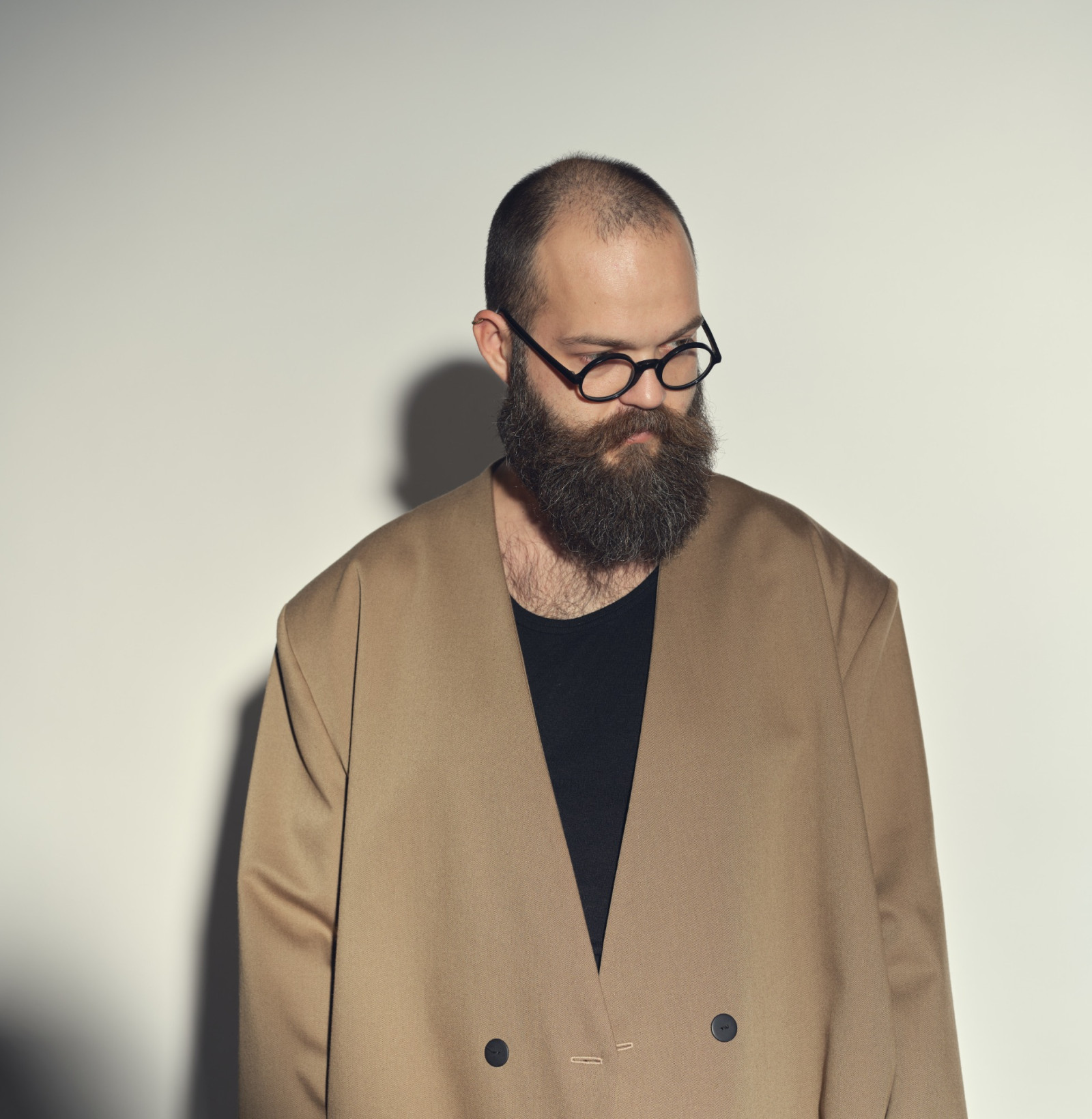 Wool 90's Jacket Walnut