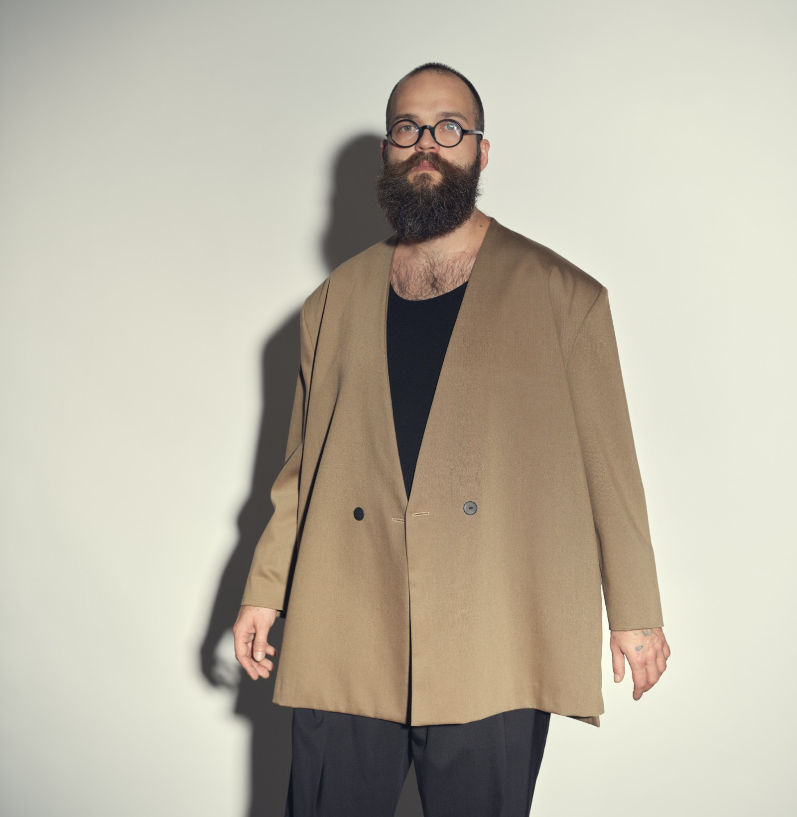 Wool 90's Jacket Walnut