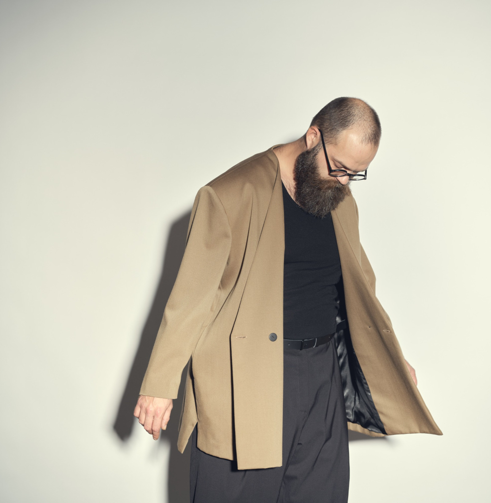 Wool 90's Jacket Walnut