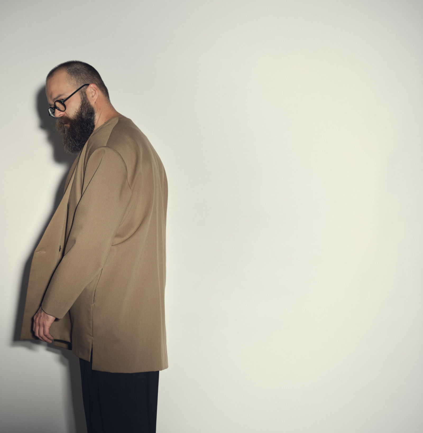 Wool 90's Jacket Walnut