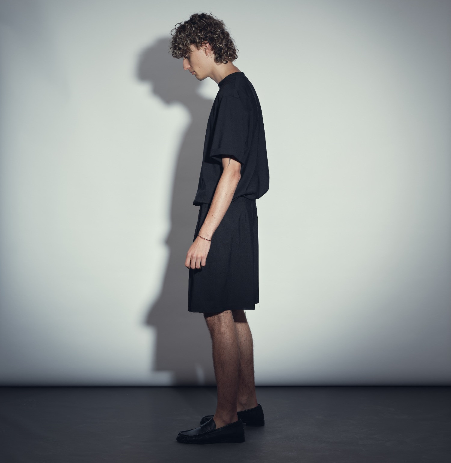 Wool Shorts Black